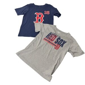 MLB Boston Red Sox Jarren Duran T-Shirt & Red Sox T-Shirt New Boys Size XS 4/5